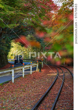 秋天的名鐵三河線舊三河廣瀨站<愛知縣豐田市> 秋天的名鐵三河線舊三河廣瀨站<愛知縣豐田市> 97070683