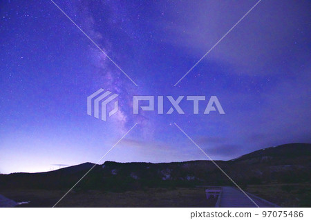 Superb starry sky spot Jododaira / Fukushima City, Fukushima Prefecture Superb starry sky spot Jododaira / Fukushima City, Fukushima Prefecture 97075486