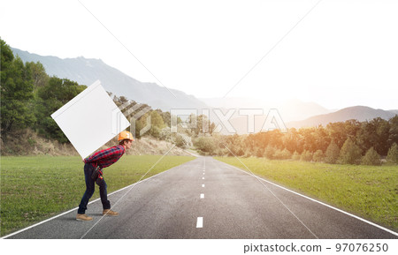 Delivery service concept Delivery service concept 97076250