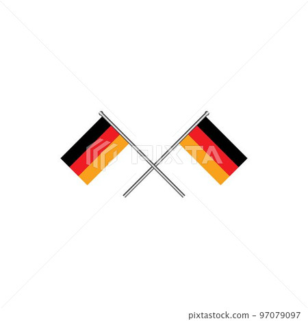 German flag logo 97079097