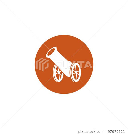 old cannon icon old cannon icon 97079621
