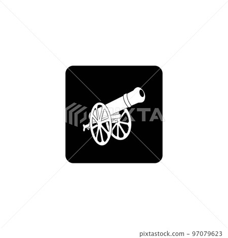 old cannon icon old cannon icon 97079623