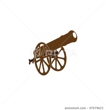 old cannon icon old cannon icon 97079625