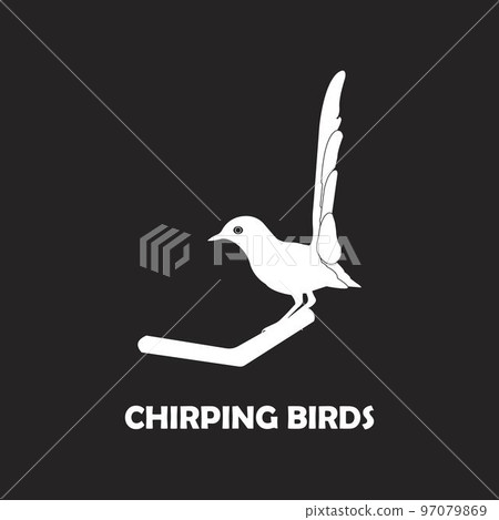 chirping bird icon chirping bird icon 97079869