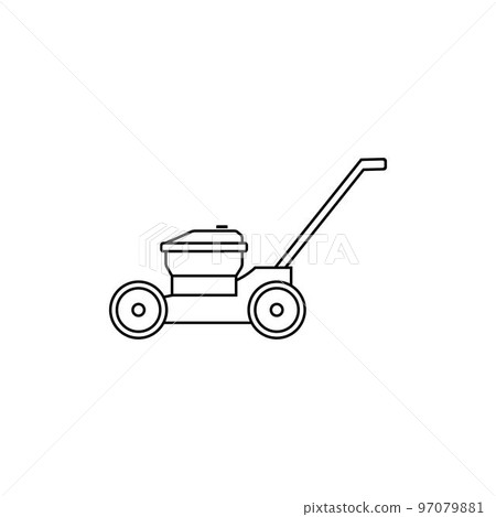 lawn mower icon lawn mower icon 97079881