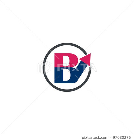 letter B logo 97080276