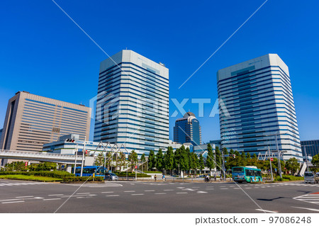 Cityscape of Makuhari Shintoshin, Mihama Ward, Chiba City, Chiba Prefecture 97086248