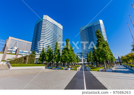 千葉縣千葉市美濱區幕張新都心街景 97086263