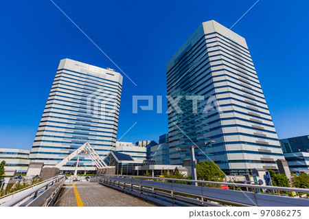 千葉縣千葉市美濱區幕張新都心街景 千葉縣千葉市美濱區幕張新都心街景 97086275
