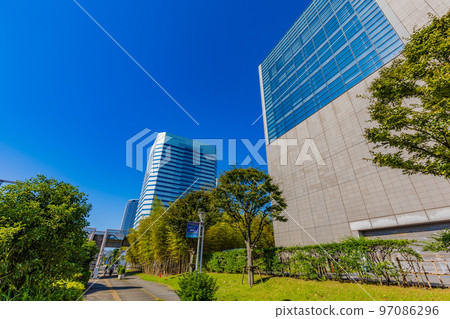 千葉縣千葉市美濱區幕張新都心街景 97086296