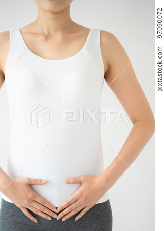 Female stomach image Female stomach image 97090072
