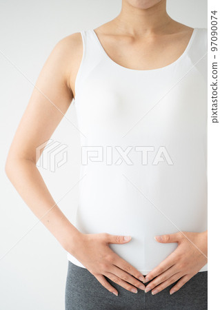 Female stomach image Female stomach image 97090074