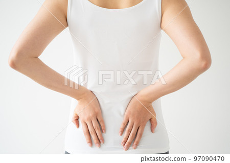 女性腰部形象 97090470