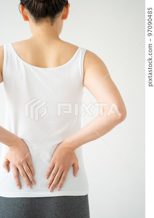 女性腰部形象 97090485