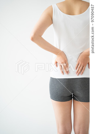 女性腰部形象 女性腰部形象 97090487