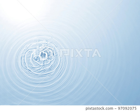 Photo of water surface with ripples like summer sea 97092075