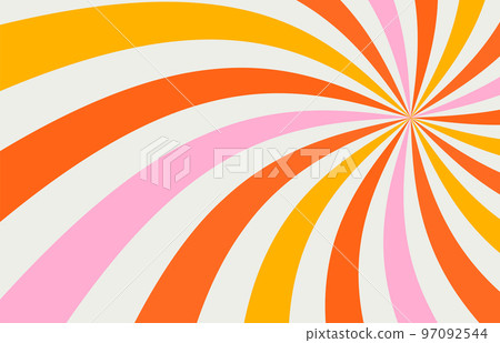 acid wave rainbow line backgrounds in 1970s - Stock Illustration  [97092546] - PIXTA