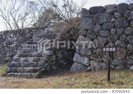 Taiko Yagura Ruins of Takatori Castle Ruins / Nara Prefecture [National designated historic site, Japan's three major mountain castles, Japan's 100 famous castles] 97092645