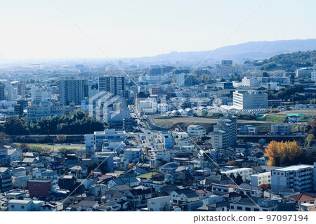 Cityscape of Hitachi City 97097194