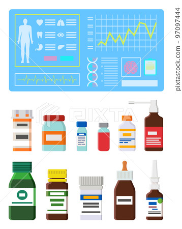 Drug Set and Cardiogram Screen, Treatment Vector 97097444