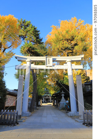 Kameari Katori Shrine in autumn Kameari, Katsushika Ward, Tokyo 97098805