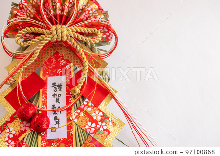 新年裝飾新年賀卡材料 97100868