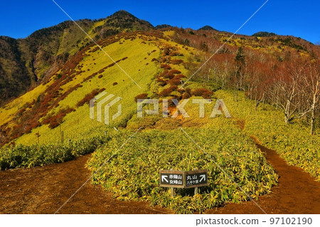 [栃木縣]日光_深秋的赤薙山② 97102190