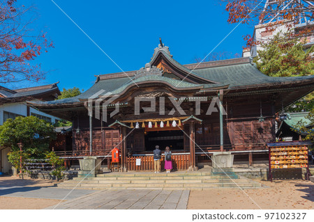 秋日漫步長野縣松本市，四柱神社 97102327