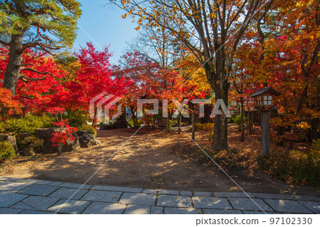 秋日漫步長野縣松本市，四柱神社 97102330