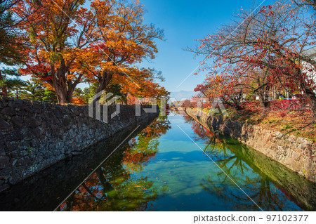 秋天漫步在長野縣松本市,國寶松本城, 秋天漫步在長野縣松本市,國寶松本城, 97102377