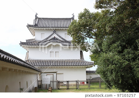 Akashi Castle Kon Yagura (Hitsujisaru Yagura, Akashi City, Hyogo Prefecture) 97103257