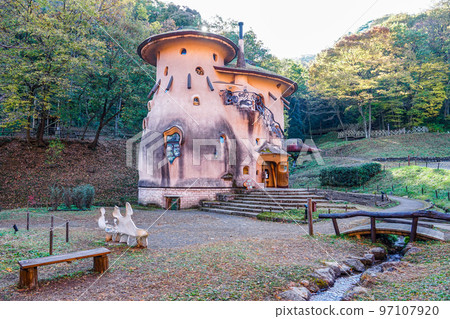Moominvalley Mushroom House Tove Jansson Akebono Children's Forest Park 97107920