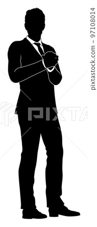 Business People Man Silhouette Businessman 97108014