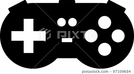 遊戲控制器的簡單圖示 遊戲控制器的簡單圖示 97109684
