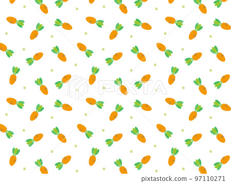 cute carrot pattern 97110271