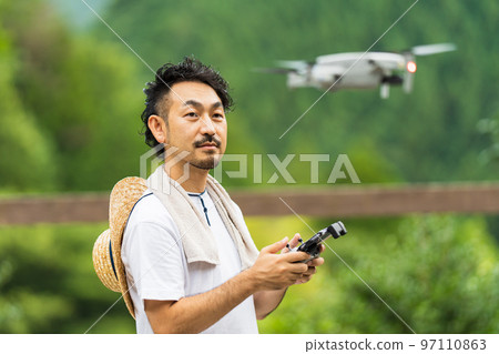 智能農業形象 97110863