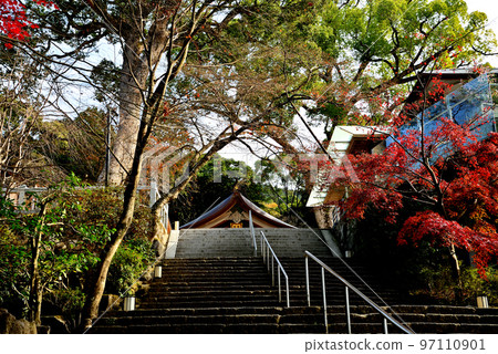 Kamado Shrine, a power spot in Dazaifu City 97110901