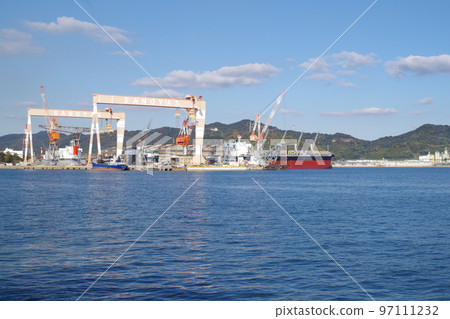 水島工業區造船廠一景 97111232