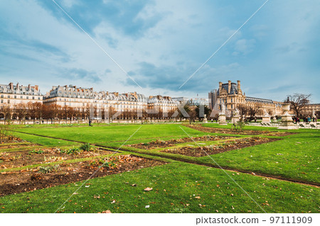 Paris Carrousel Square and Louvre Museum Paris Carrousel Square and Louvre Museum 97111909