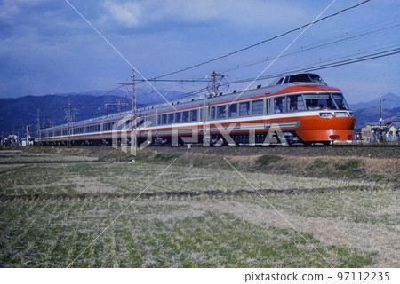 Odakyu 7000 LSE car 7801~, 4th day of debut, Kayayama-Tomizu. December 30, 1980, KR Odakyu 7000 LSE car 7801~, 4th day of debut, Kayayama-Tomizu. December 30, 1980, KR 97112235