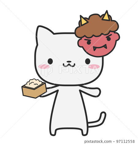 Setsubun cat Setsubun cat 97112558