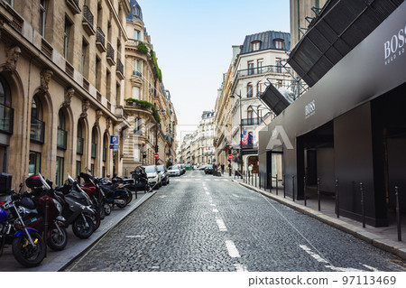 A back street in Paris Galile Street 97113469