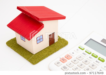 House and calculator House and calculator 97117649
