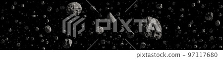 Asteroid field. 97117680