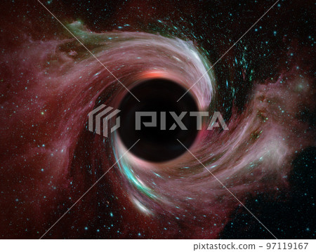 Black hole in space. Black hole in space. 97119167
