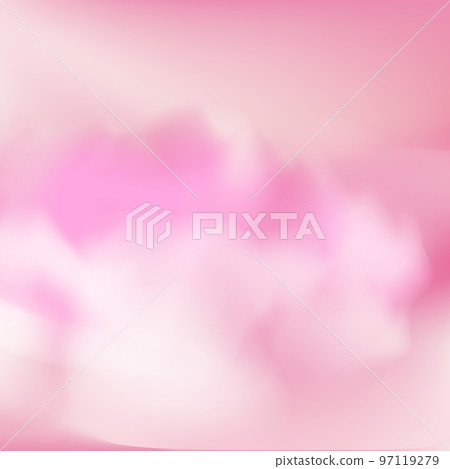 Fantasy Sky Background with Cute Pastel Colours in Realistic Style. Pink Clouds. Baby Unicorn Wallpaper. Vector Illustration. 97119279