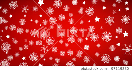 Christmas Winter Background, Snowy Happy New Year Backdrop. Awesome holiday Wallpaper with Snowflakes. Christmas Winter Background, Snowy Happy New Year Backdrop. Awesome holiday Wallpaper with Snowflakes. 97119280