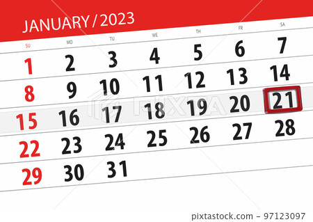 Calendar 2023, deadline, day, month, page, organizer, date, january, saturday, number 21 Calendar 2023, deadline, day, month, page, organizer, date, january, saturday, number 21 97123097