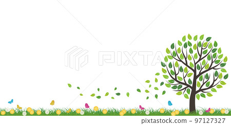 Ippongi Dandelion Park Spring image material 97127327