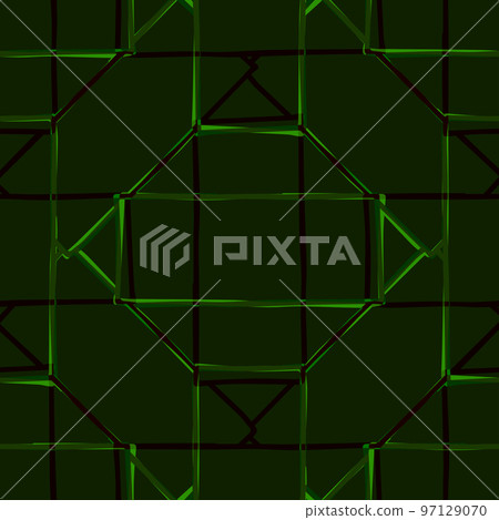 Seamless colorful abstract background of geometrical lines. 97129070